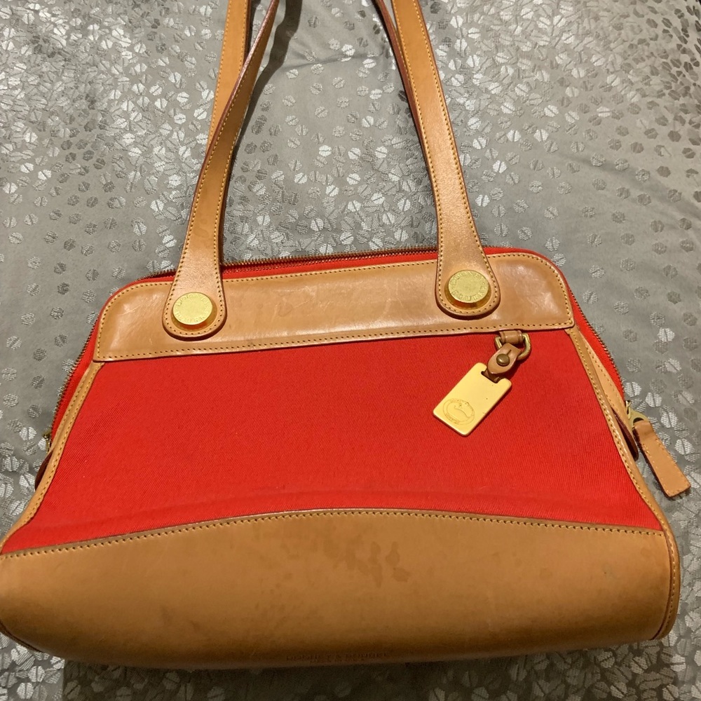 Vintage Red Dooney & Bourke Purse